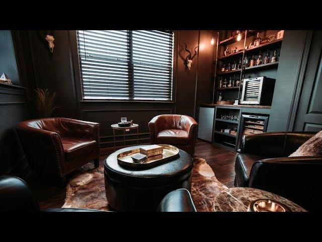 NEW Cigar Room Tour!! | Man Cave Cigar and Whiskey Lounge