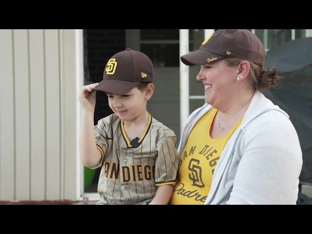 5-year-old cancer survivor meets baseball heroes through Make-A-Wish