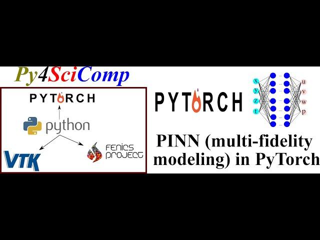 Multi-fidelity and multi-physics modeling with PINN in PyTorch