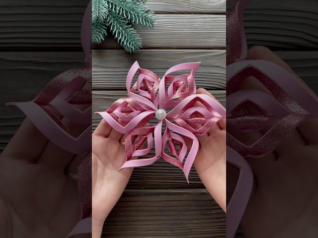 How to Make SnowFlake 2024 Christmas Decorations Tutorial