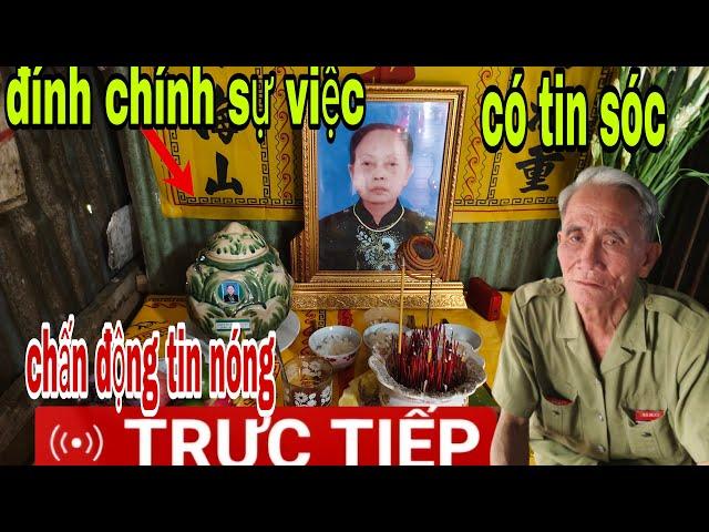 Trực Tiếp chấn động có những lời phải làm sáng tỏ