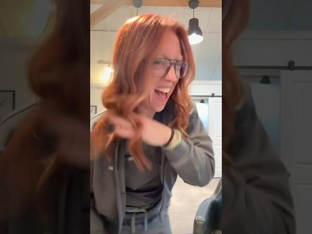 Going a little coppery for the summer #hairtransition #cowboycopper #redhead