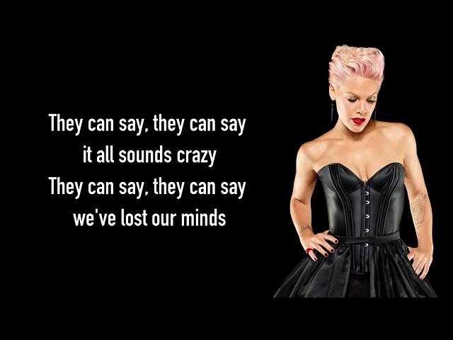 P!nk   A Million Dreams from The Greatest Showman  Reimagined Full HD lyrics