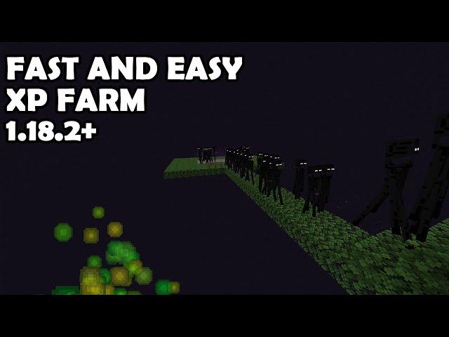 Minecraft Fast Enderman XP Farm 1.18.2+