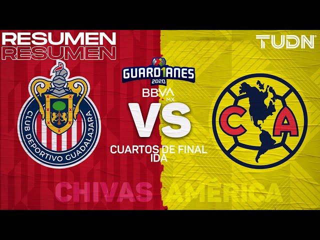 Resumen y goles | Chivas vs América | Cuartos final Ida - Guard1anes 2020 Liga BBVA MX | TUDN