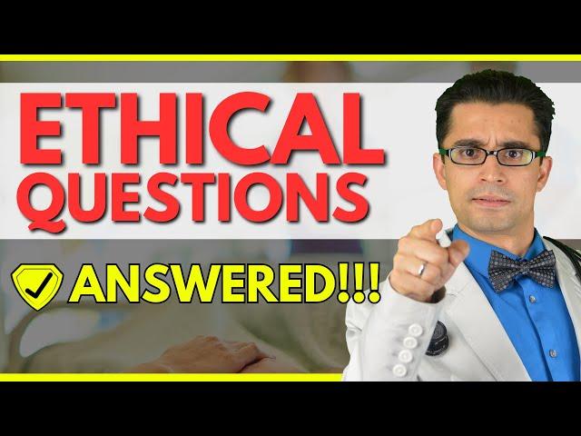 BEST ANSWER to ETHICAL Question for Med Residency Interview | YOUR colleague Made a Medication Error