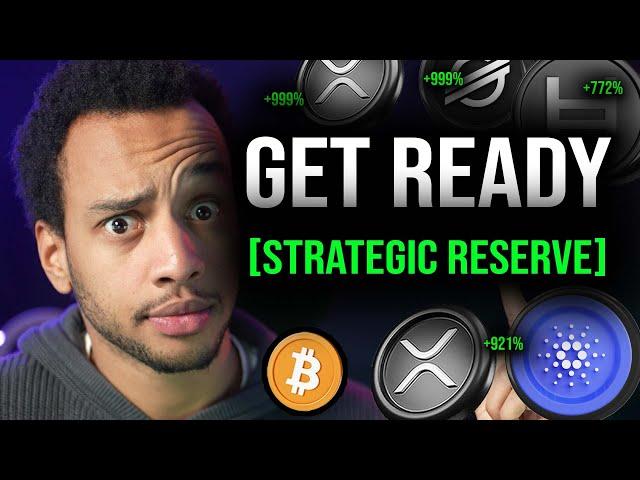 XRP, BTC & CRYPTO: STRATEGIC RESERVES INCOMING, I'M GETTING READY!