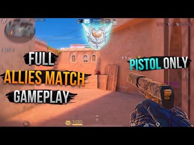 STANDOFF 2 | Full Allies Match Gameplay - PISTOL ONLY (+10 Kill)  | 0.29.1