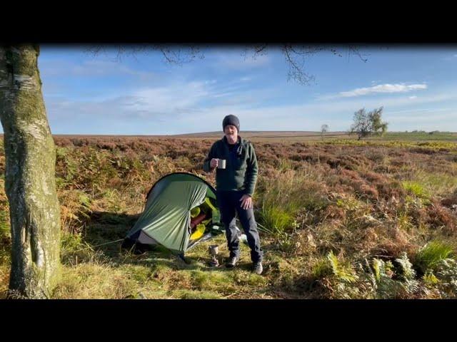 Wild Camping on a Ancient Bronze Age Moorland