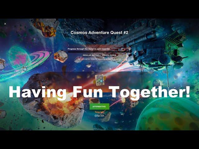 NEW Cosmic Quests - Having Crazy Fun in Best Tanks Together! - WoT Blitz LIVE Stream