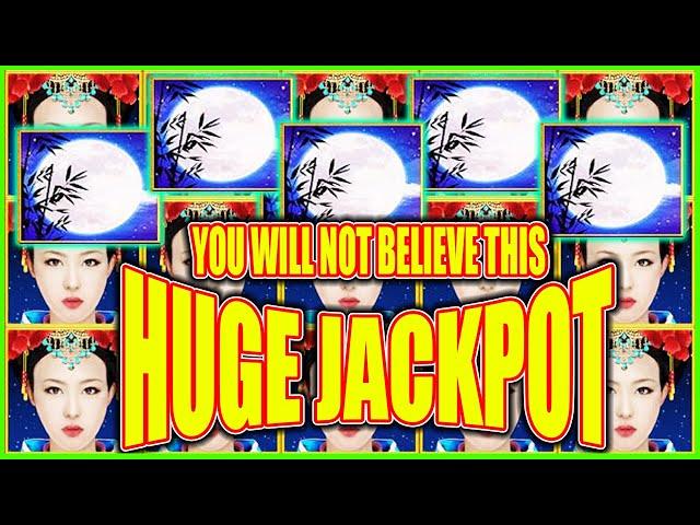 You Will Not Believe What She Landed! HUGE JACKPOT on Autumn Moon High Limit Dragon Link Slot