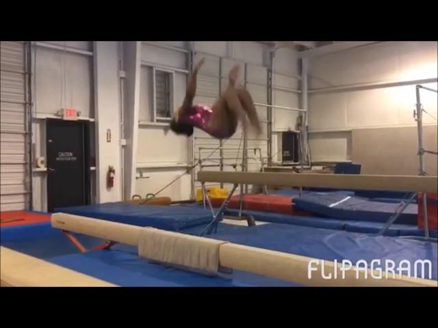 8 year old level 7 gymnast Emma