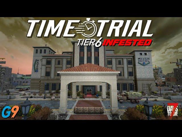 7 Days To Die - Tier 6 Infested Time Trial (Haven Hotel)