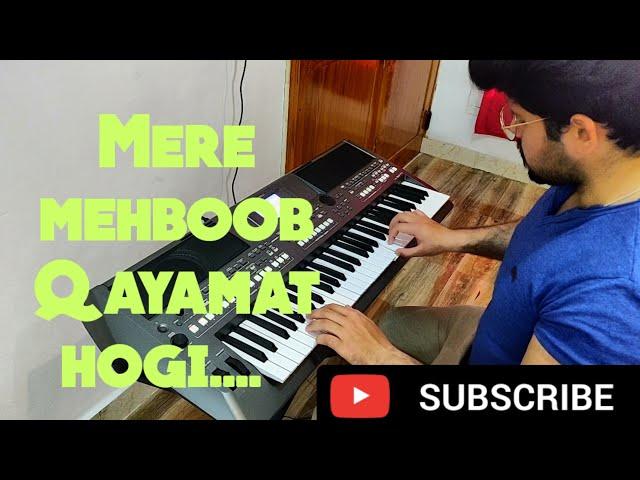 MERE MEHBOOB QAYAMAT HOGI | RETRO | Kishore Kumar ji | cover by Danish parmar