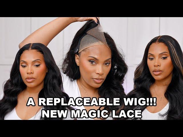 THIS WIG IS A GAME CHANGER !!! REPLACE YOUR LACE CLOSURE | ABSOLUTELY AMAZING MAGIC LACE