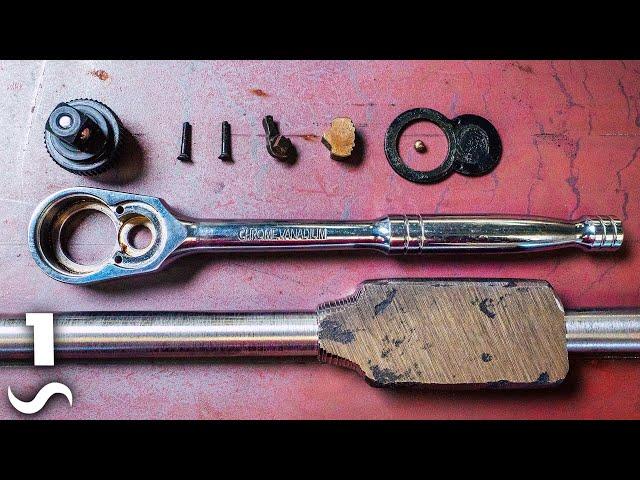 Making a Socket Wrench from Damascus Steel! Part 1