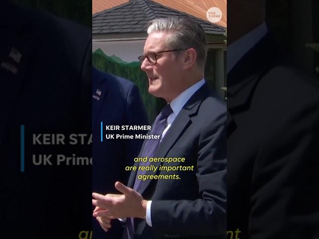 Trump, Starmer say US-UK trade deal finalized at G7