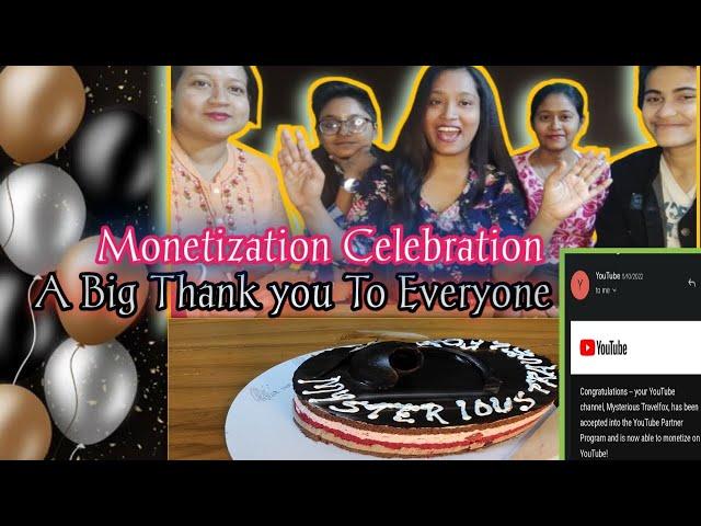 |The biggest achievement in my life is getting my Youtube channel Monitized|Monetization Celebration