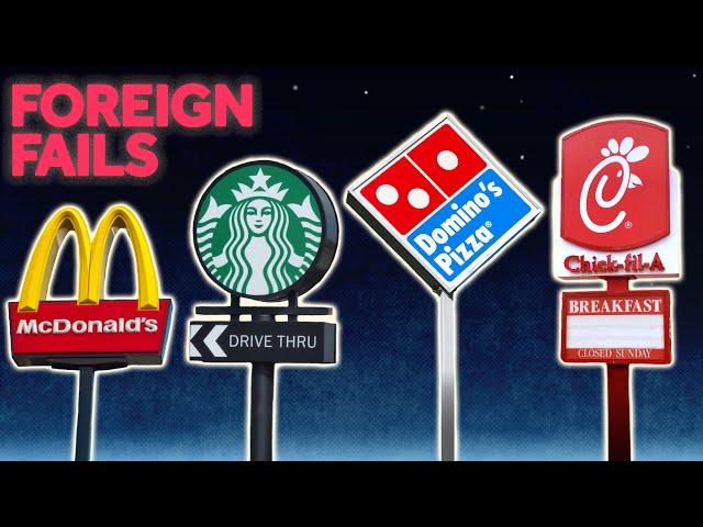 Fast Food Chains That Failed Outside the U.S.