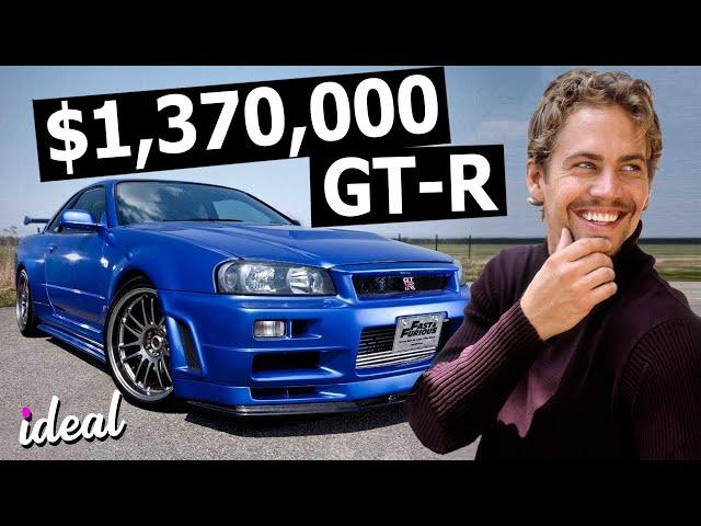 Paul Walker's $1.37m Skyline R34