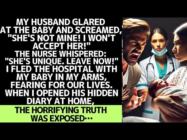 Husband Rejects Baby at Birth—The Diary Revealed a Terrifying Secret