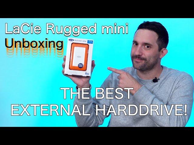 UNBOXING THE BEST EXTERNAL HD! LaCie Rugged USB-C 5TB External Hard Drive Portable HDD!