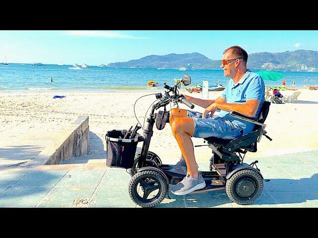 Test Wheelchair Scooter Thailand 2025