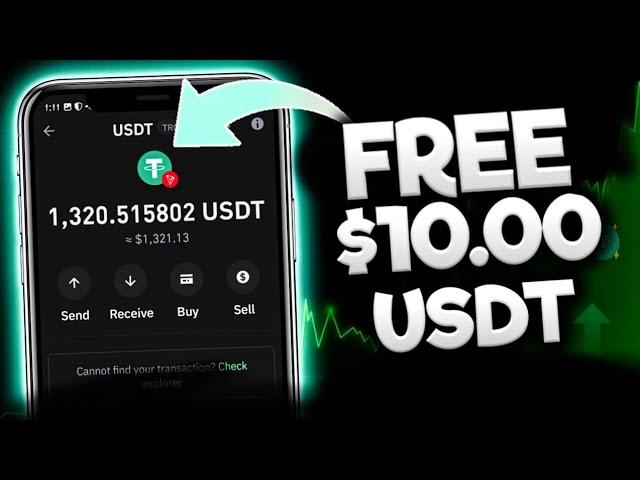 FREE $10.00 USDT || no minimum withdraw || Free USDT Mining Site 2024 no investment