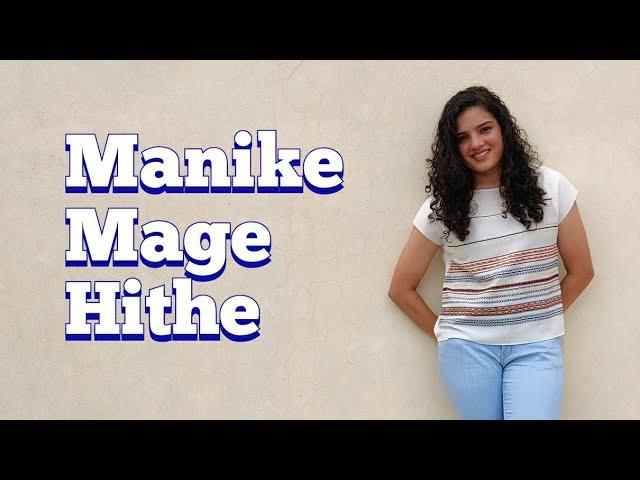 Manike Mage Hithe | Yohani & Satheeshan | dance cover by Adlit Dsouza