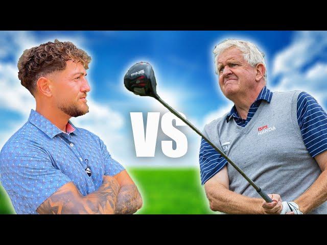 Challenging Golf Legend Monty to a Thrilling 9-Hole Match! 