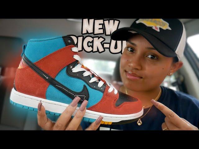 These Are Nice !! Nike SB Dunk High Decon x Di’Orr Greenwood Pick Up Vlog