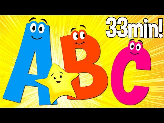 ABC Songs for Kids | A to Z (Uppercase) | ​​ Super Simple ABCs