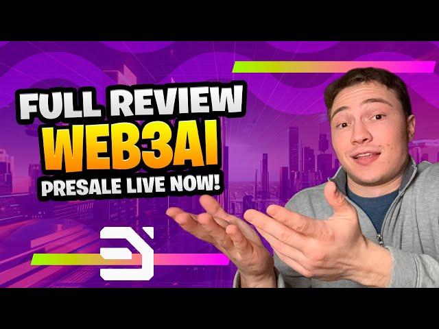 Web3AI Crypto Presale Review | Utility, AI, 30X Potential in 2025? 