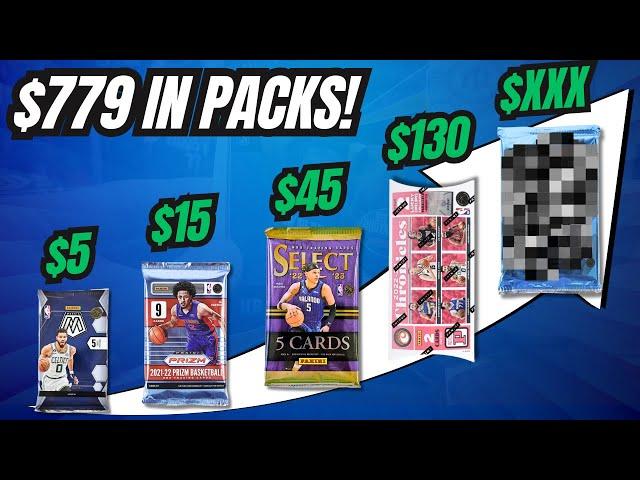 The Price Goes Up With Every Pack!! 18 Random Basketball Packs for $779