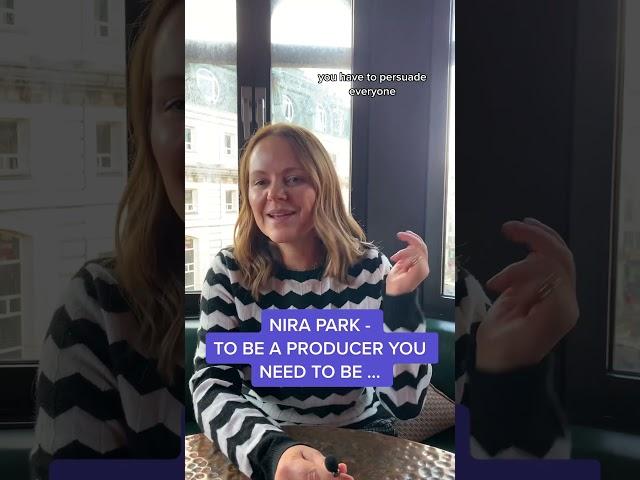 Producer Nira Park lets us know what takes to be a producer! #filmindustry #film