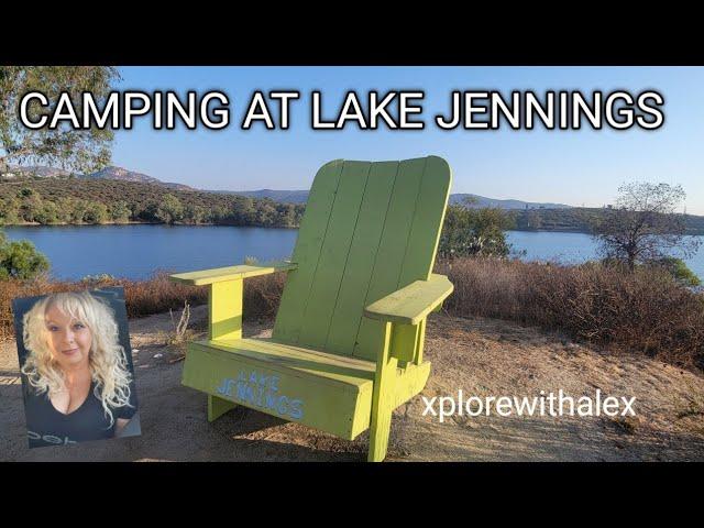 Camping at Lake Jennings, Fishing and Amazing Lake Views,  Lakeside,CA.