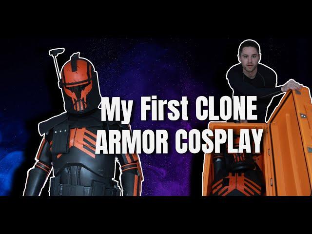 My FIRST CLONE TROOPER ARMOR COSPLAY