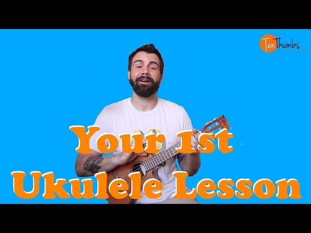 Your Very First Ukulele Lesson! - True Beginner Ukulele Tutorial