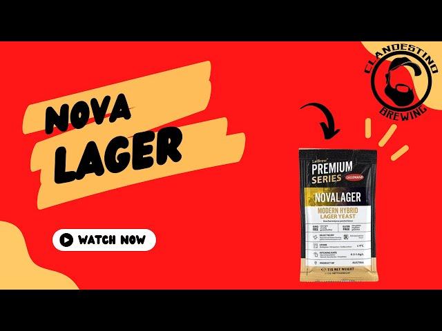 Brewing With Nova Lager Yeast