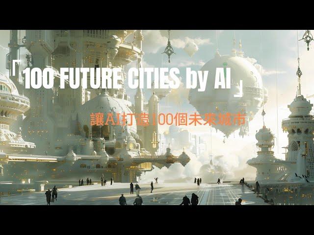 讓人工智慧創造100個未來城市（Ask AI to create 100 future cities）