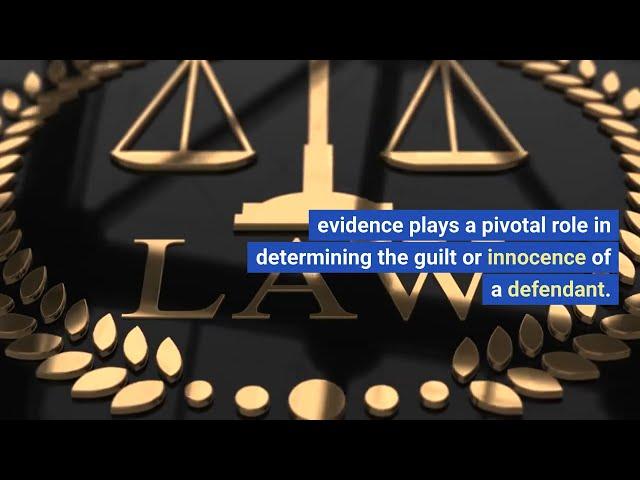 Richard Hinds, P.I., Attorney | The Role of Evidence in Texas Criminal Defense Cases