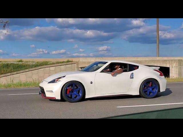 CLEAN 370Z NISMO TE37s - MOTORDYNE EXHAUST SOUND