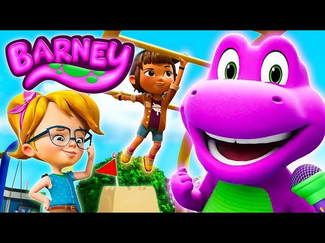 Playtime and Singing with Barney! | Barney's World | Kids Cartoon!