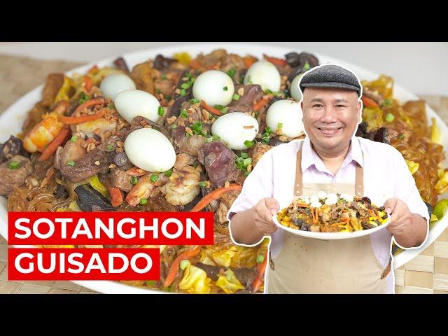 Sotanghon Guisado Recipe | SIMPOL | CHEF TATUNG