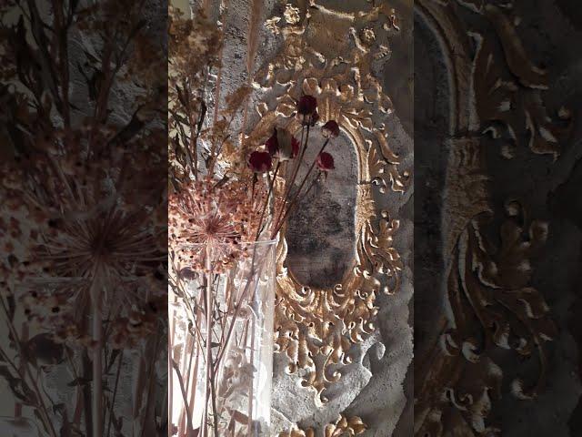 Барельеф в интерьере. Декоративная штукатурка. Подсветка барельефа. #Папье-маше