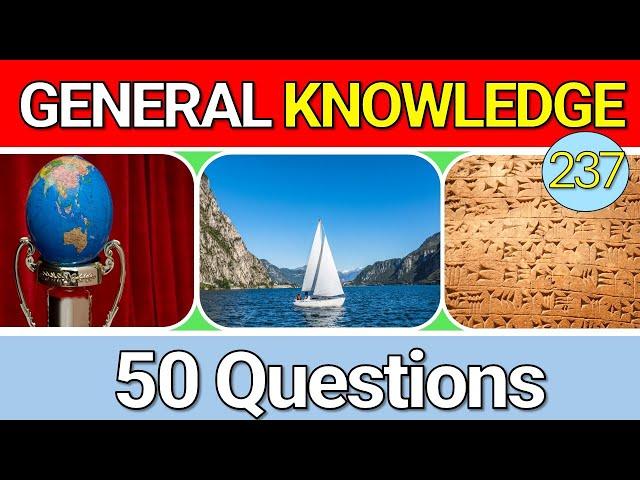 Challenge Your Brain! 2024 Medium General Knowledge Quiz –  #237