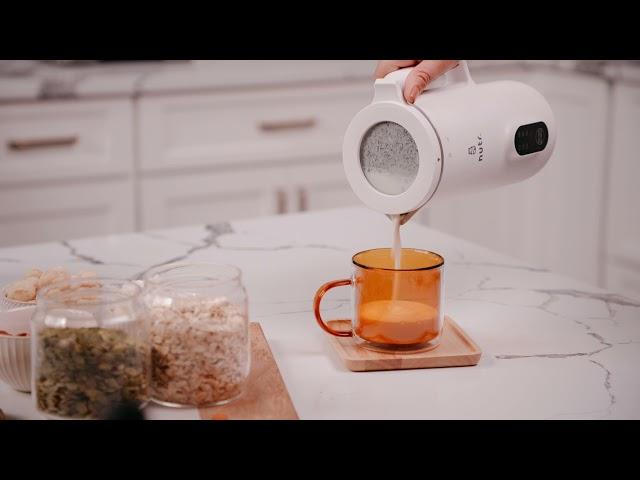 Introducing the Nutr Machine: Fresh Nut Milk In Minutes | Nutr