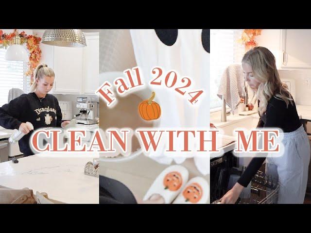 *NEW* FALL clean with me! 2 days! Cleaning before DISNEY!