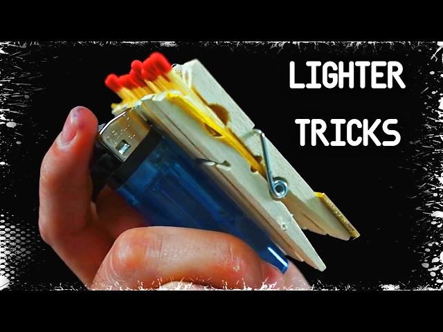 3 AWESOME TRICKS with Lighters