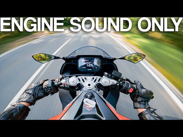 Aprilia RS 457 sound & quick review [RAW Onboard]